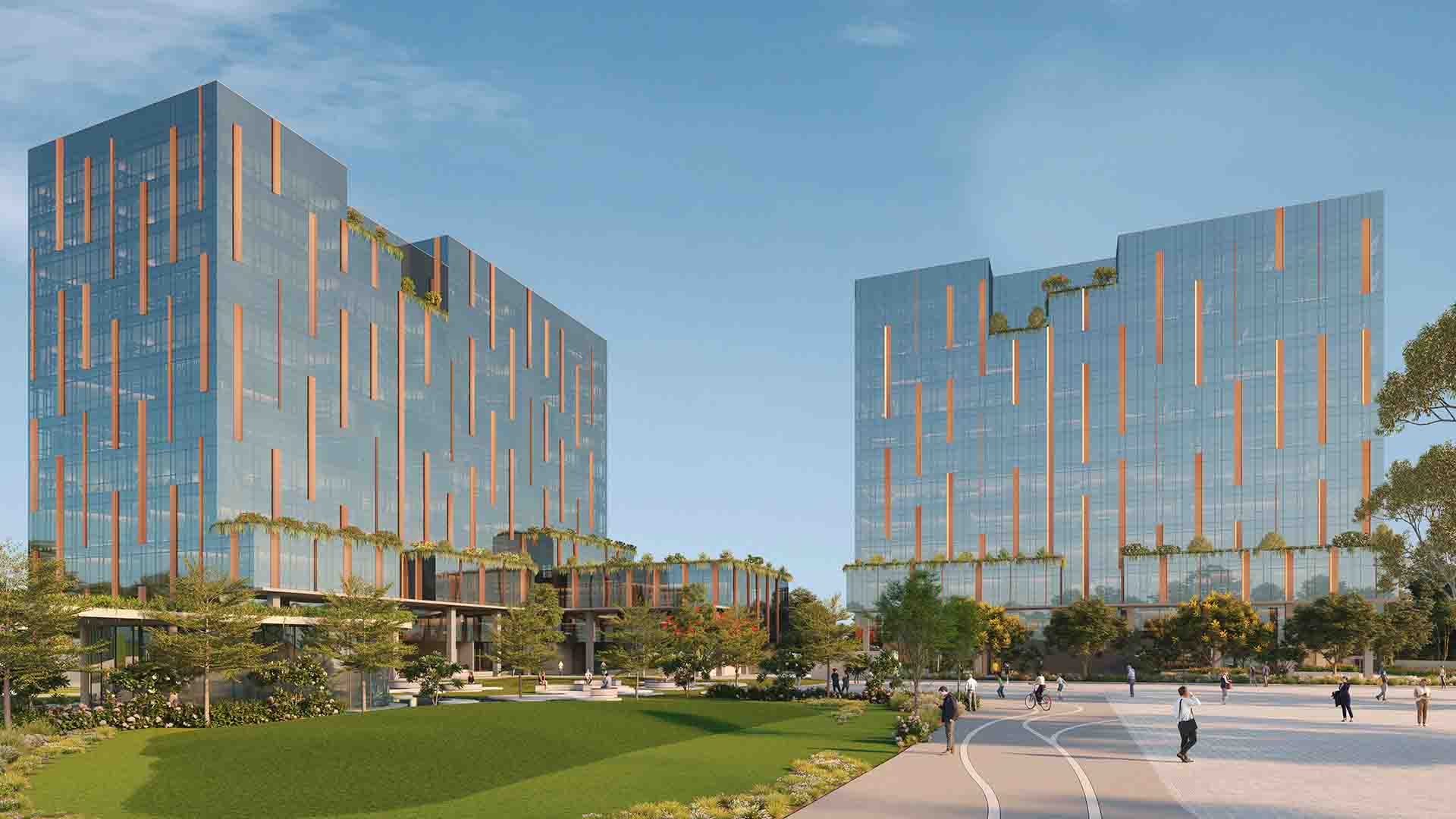 Inspired Corporate Park architectural rendering